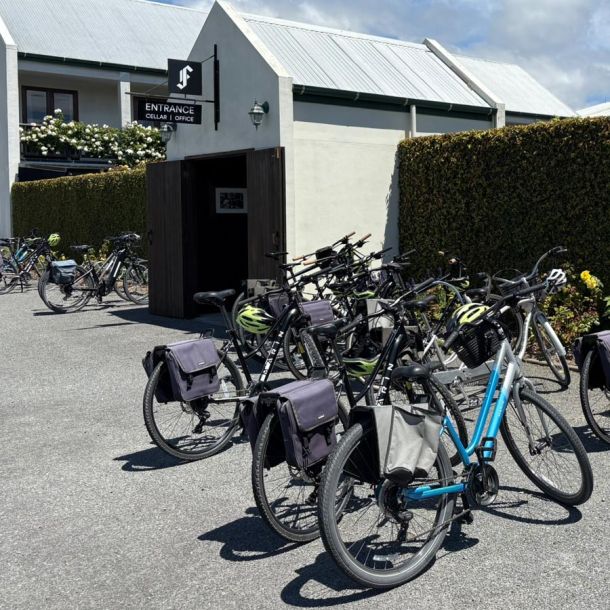 Bike hire for wine tastings & tours Marlborough self guided biking wine tour