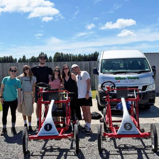 Free shuttle service from and to Blenheim